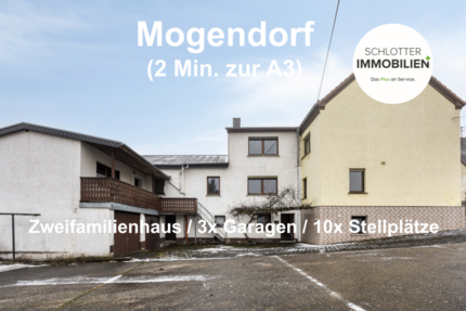 Zweifamilienhaus mit 3x Garagen nur 2 Min zur A3 - Haus Mogendorf | Angebot:25081818