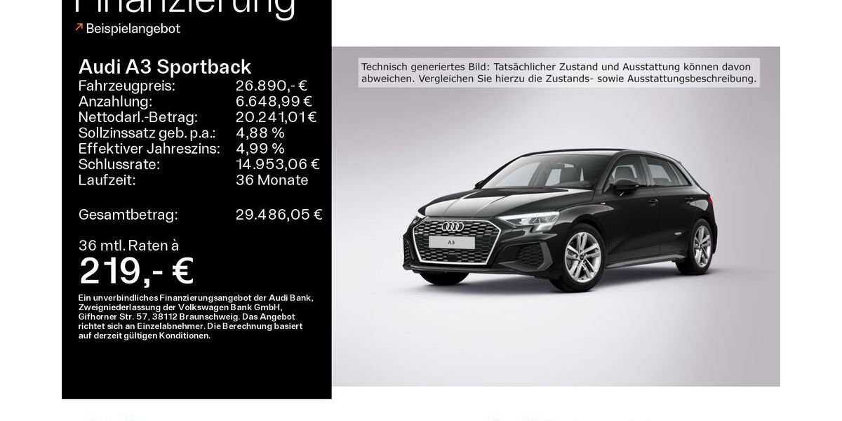 Audi A3 53.719 km 26.890 &euro; Oberursel 61440