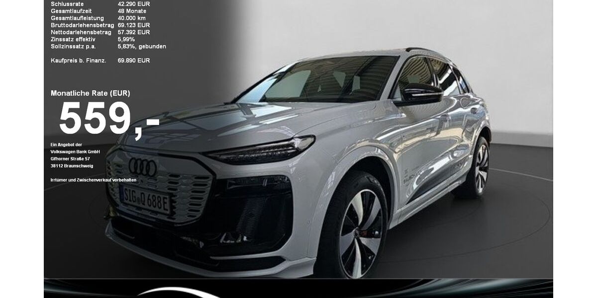 Audi Q6 e-tron 19.800 km 69.890 &euro; Sigmaringen 72488