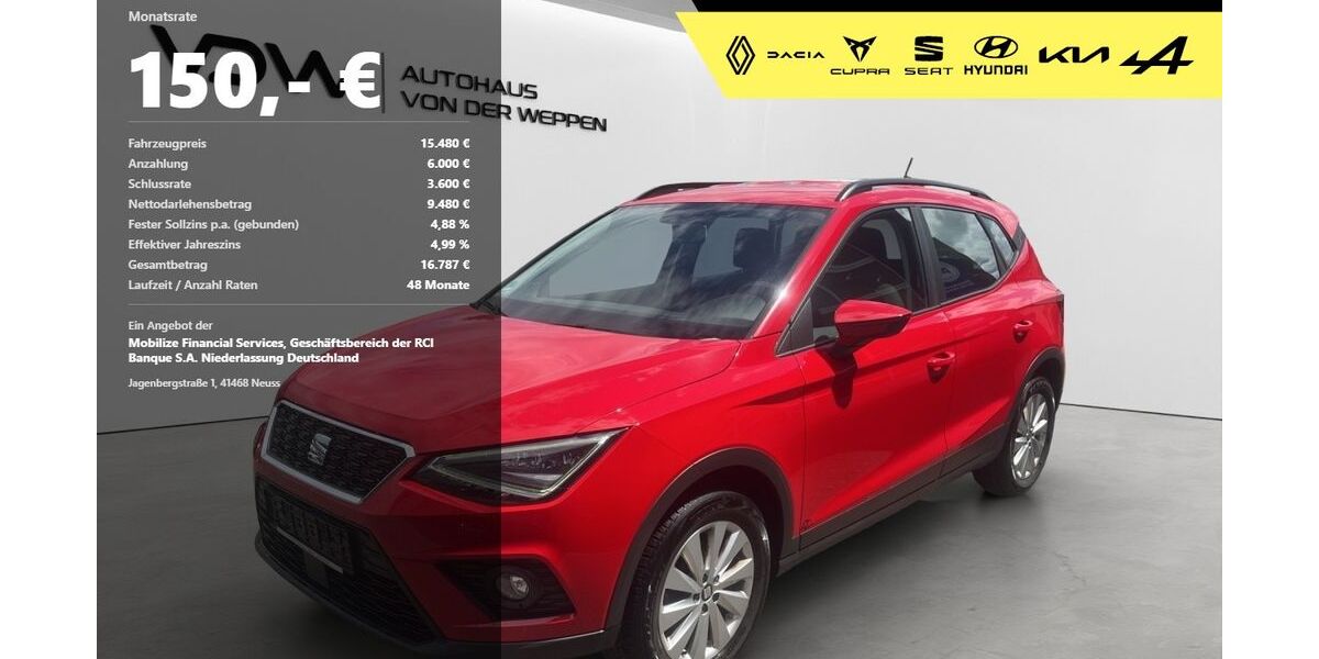 Seat Arona 42.600 km 15.280 &euro; Mosbach 74821
