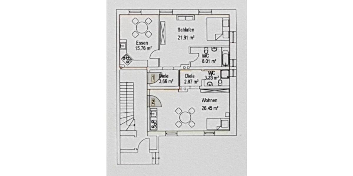 Etagenwohnung Landshut Landshut-West - 1 Zimmer, 31 m&sup2;, 139.000&euro; | Angebot:27114925