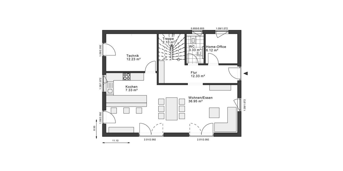 Einfamilienhaus Goch - 5 Zimmer, 160 m&sup2;, 1.750&euro; | Angebot:26663258