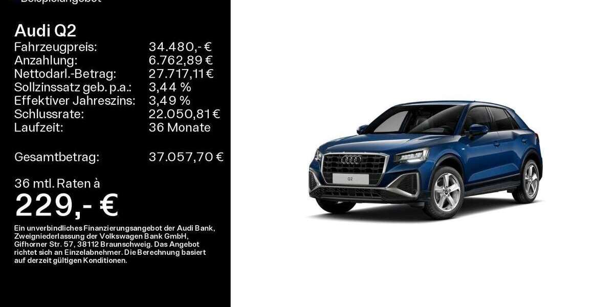 Audi Q2 4.515 km 34.480 &euro; Oberursel 61440