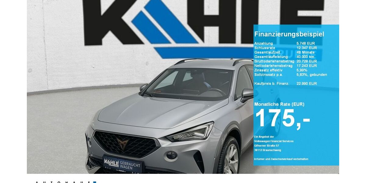 Cupra Formentor 52.555 km 22.990 &euro; Walsrode 29664