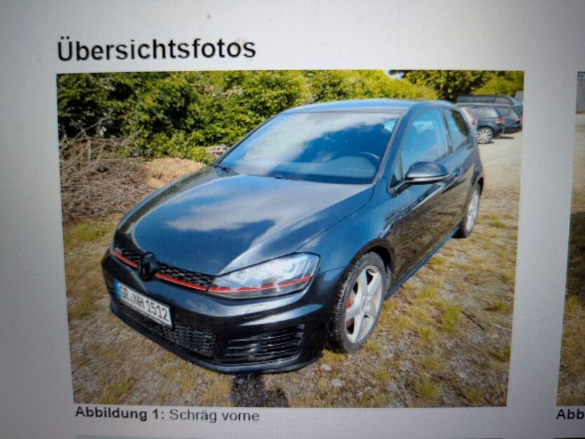 VW Golf 106.000 km 17.100 € Petershain 02906