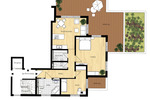 Moderne 3-Zimmerwohnung mit sonniger Terrasse und viel Tageslicht