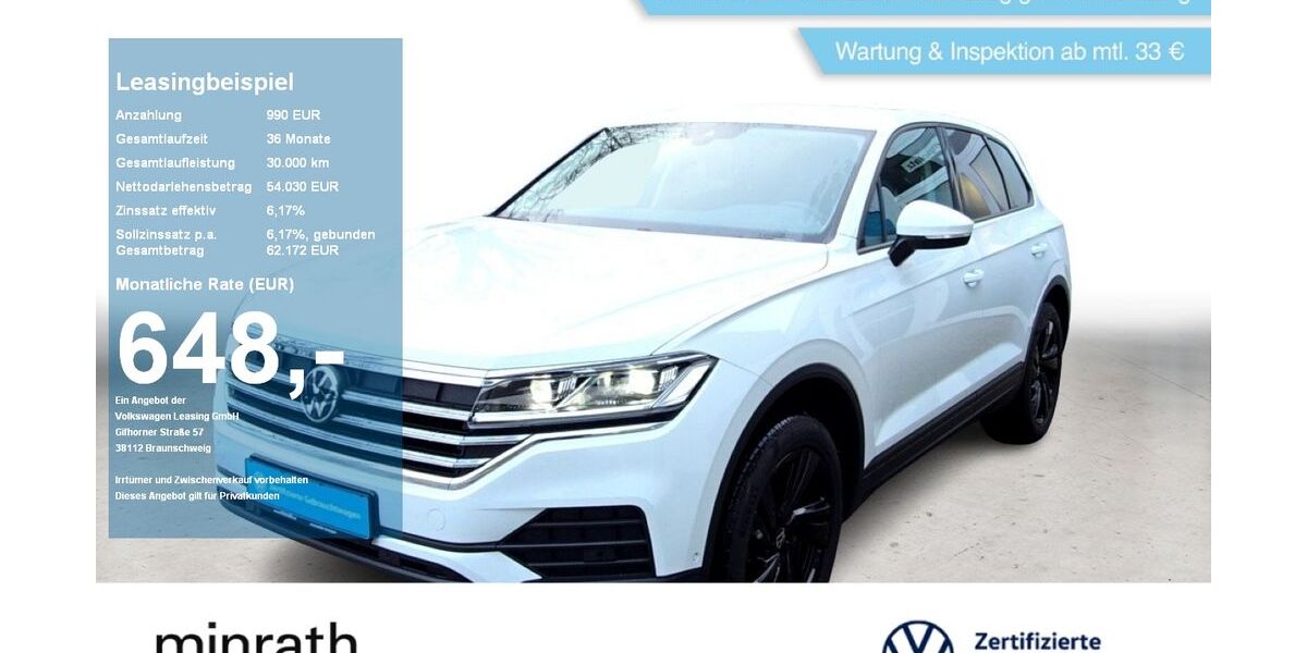 VW Touareg 12.804 km 53.250 &euro; Geldern 47608