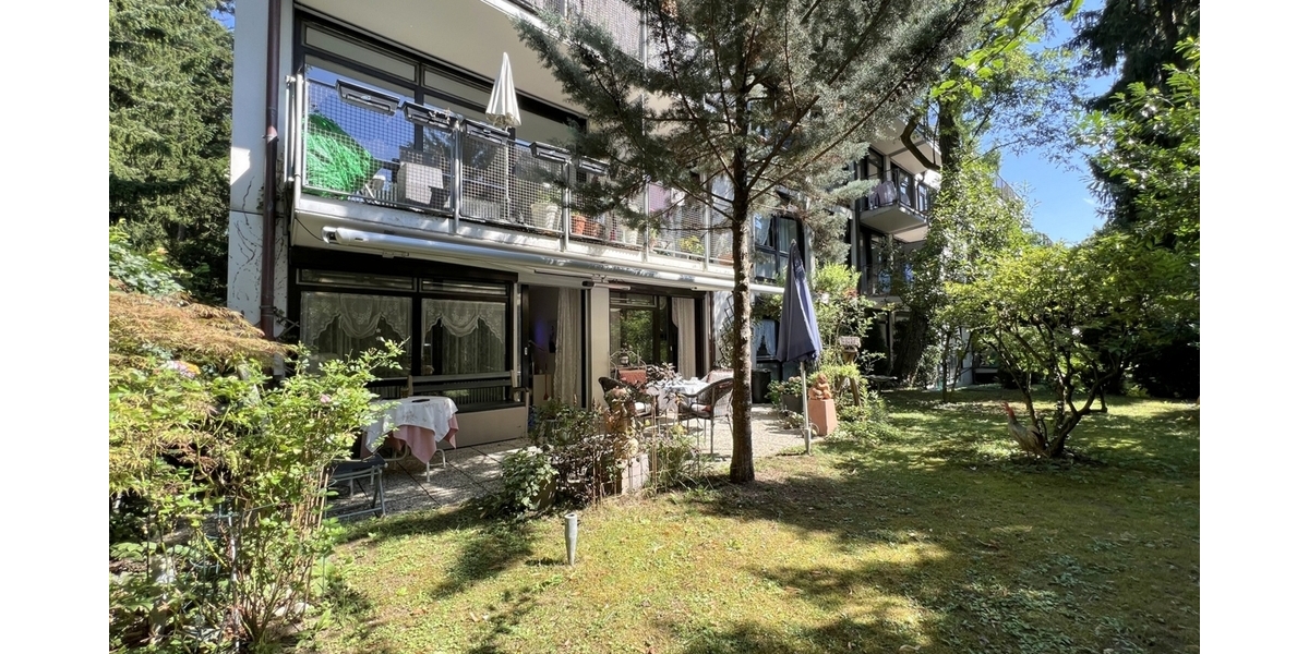 Kleinod in Nymphenburg - großzügige Gartenwohnung in ruhiger Lage 2 zimmer