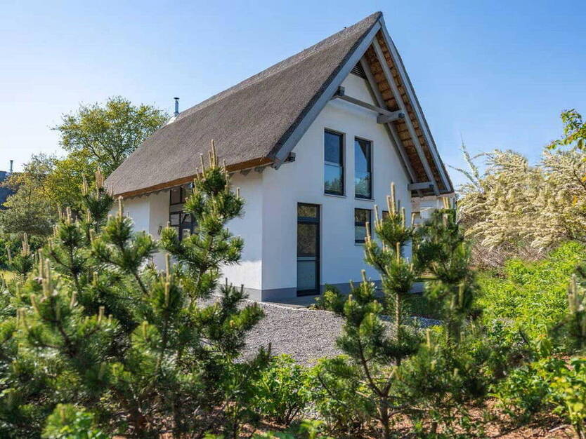 Ferienhaus unter Reet, Sauna & Kamin - exclusiv und strandnah
