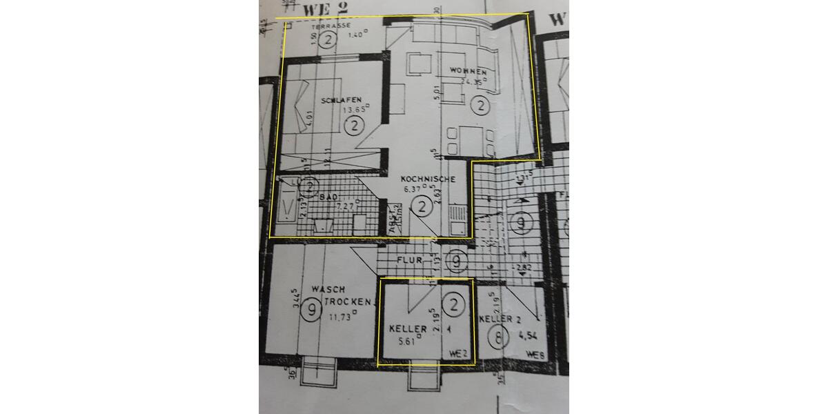 Terrassenwohnung Plettenberg - 2 Zimmer, 53 m&sup2;, 350&euro; | Angebot:26403743