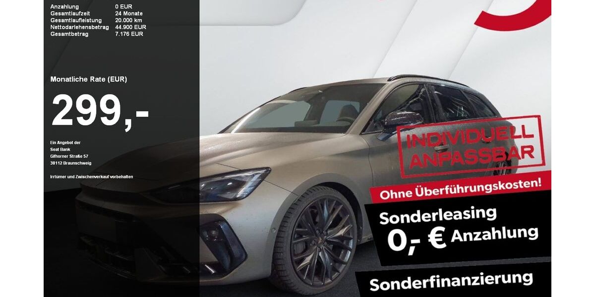 Cupra Leon 7.050 km 51.483 &euro; Wackersdorf 92442