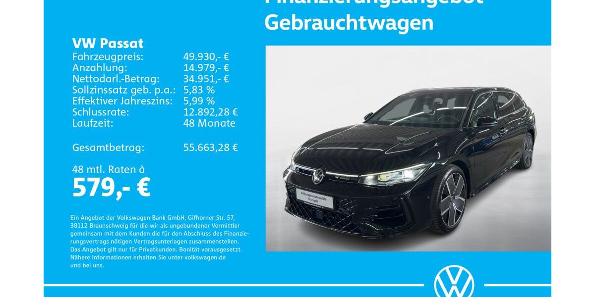 VW Passat Variant 1.505 km 49.930 &euro; Stuttgart-Wangen 70188