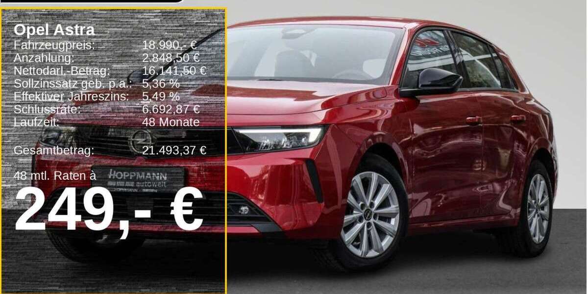 Opel Astra 54.224 km 18.990 &euro; Siegen 57072