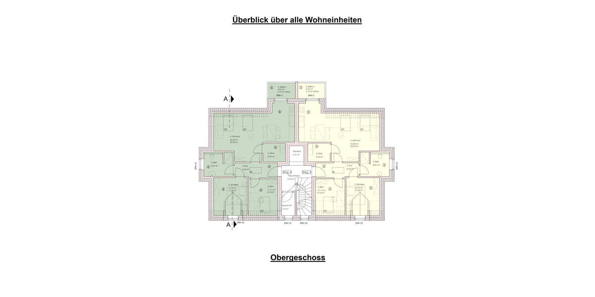Etagenwohnung Bad Zwischenahn Bad Zwischenahn II - 3 Zimmer, 69 m&sup2;, 334.000&euro; | Angebot:26686435