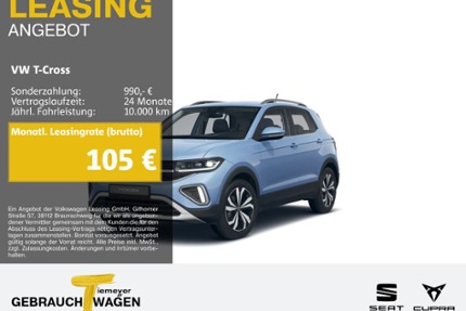 VW T-Cross 6.726 km 20.990 &euro; Lüdenscheid 58513