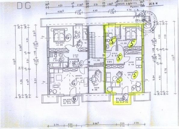 Dachgeschoßwohnung Fürstenstein - 2 Zimmer, 60 m&sup2;, 119.000&euro; | Angebot:24601821