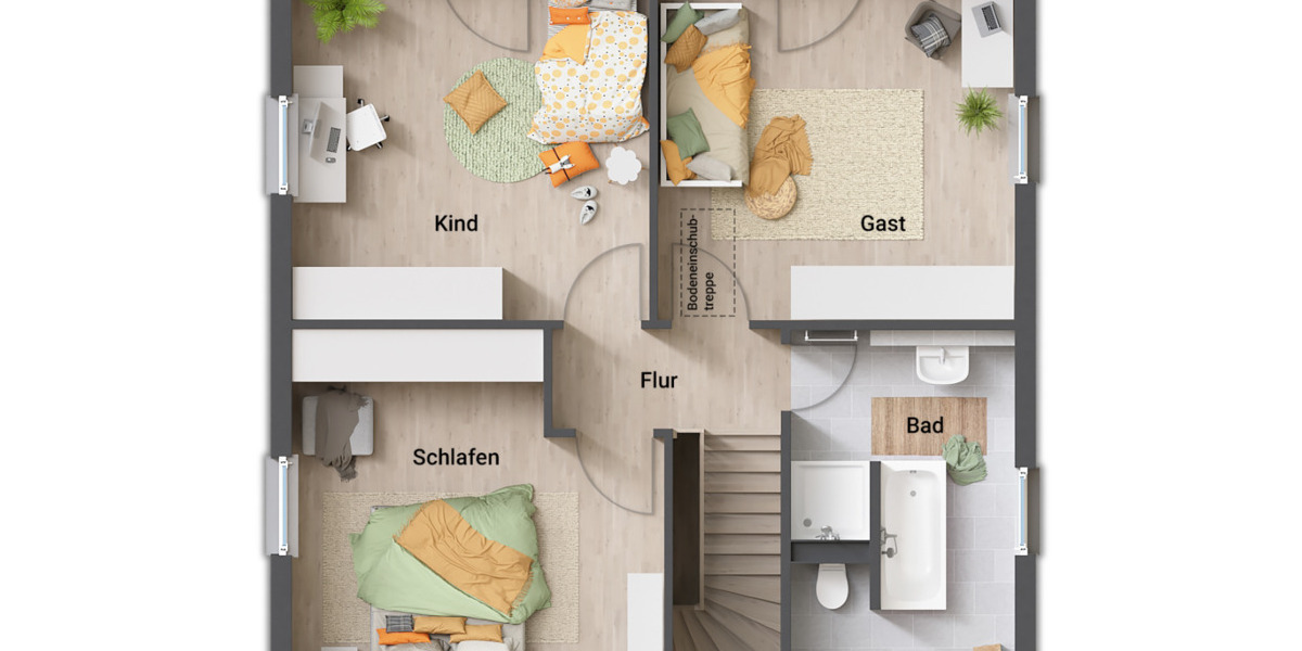 Einfamilienhaus Homberg Mühlhausen - 4 Zimmer, 129 m&sup2;, 256.950&euro; | Angebot:25800264