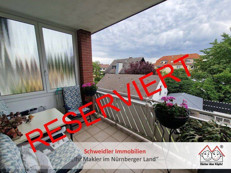 Aber bitte mit Garten! 115 QM-ETW mit Balkon & Garage in Nürnberg Süd