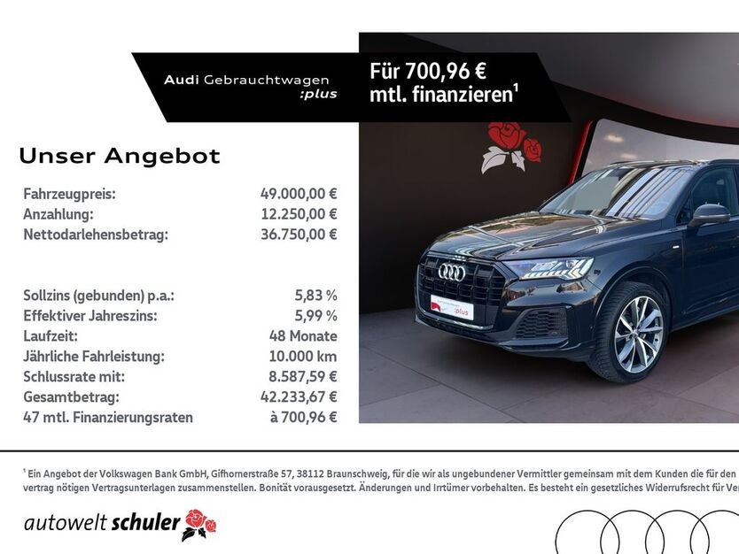 Audi Q7 77.900 km 49.000 € Villingen-Schwenningen 78052
