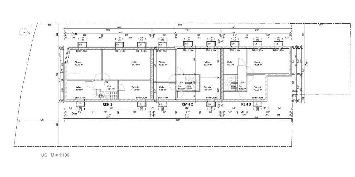 Reihenmittelhaus Ottobrunn - 5 Zimmer, 129 m&sup2;, 938.000&euro; | Angebot:26016135