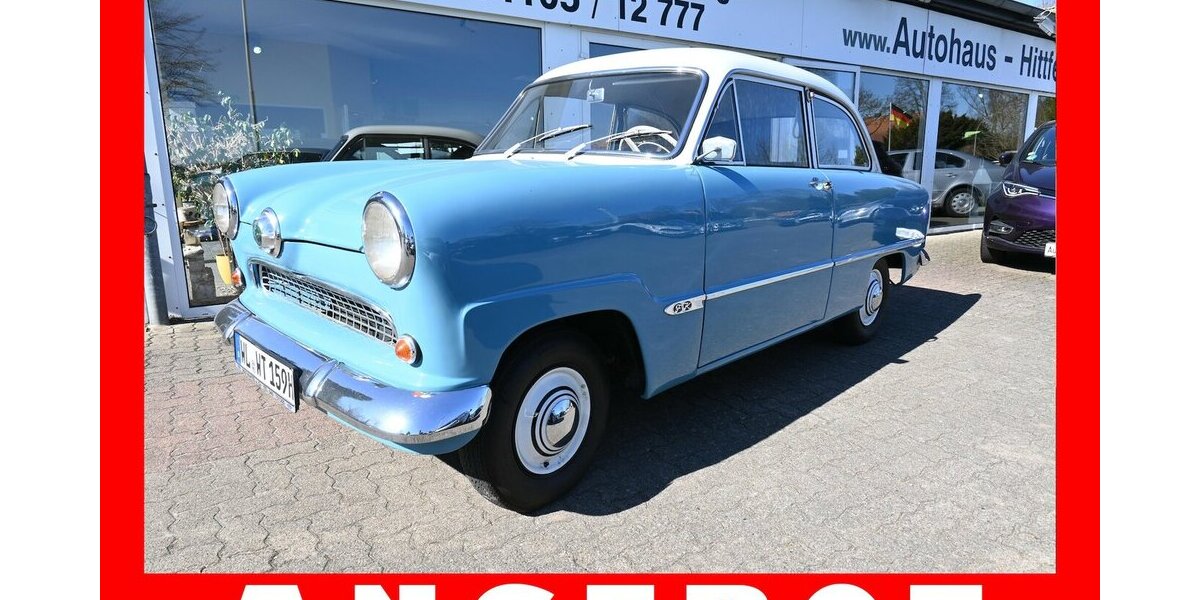 Ford Taunus 12M *Weltkugel* 19.800 km 14.000 &euro; Seevetal - Hittfeld 21218