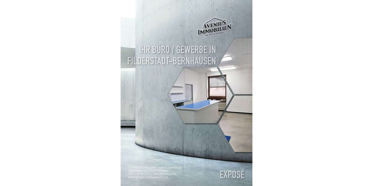 Gewerbeobjekt Filderstadt-Bernhausen Bernhausen - 990&euro; | Angebot:26676252