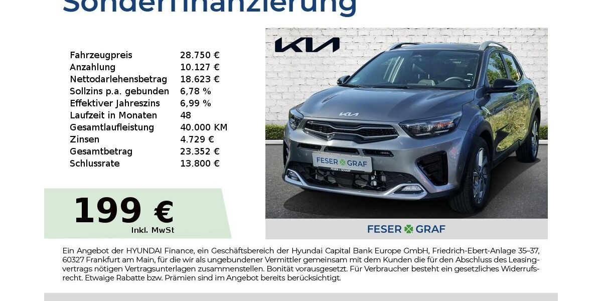 Kia Stonic 6.485 km 23.850 &euro; Roth 91154