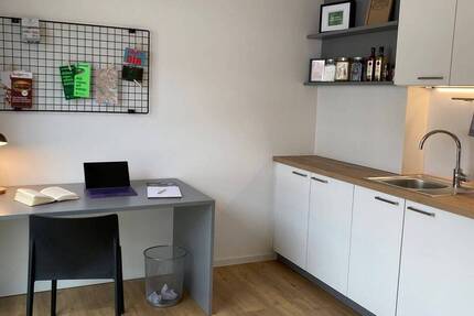 Ab sofort: Möblierte 1-Zimmer-Wohnung nahe Universität: Erstbezug nach Sanierung | Bigger Bude 1 zimmer