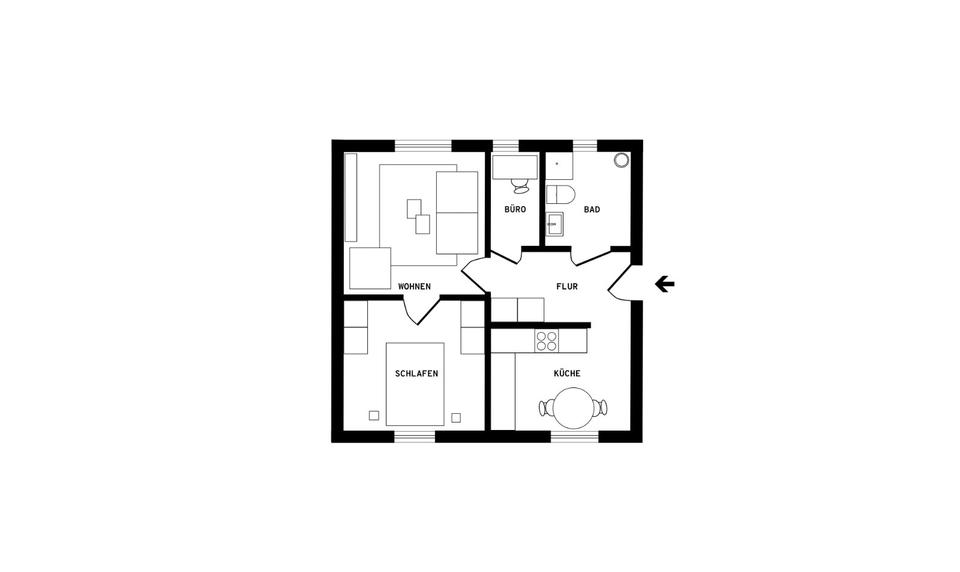 Einfamilienhaus Dortmund Innenstadt Ost - 3 Zimmer, 78 m&sup2;, 69.900&euro; | Angebot:26335234