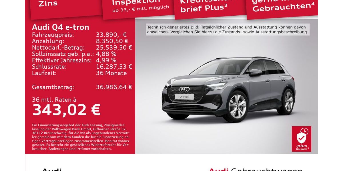 Audi Q4 e-tron 34.667 km 32.980 &euro; Dresden 01169