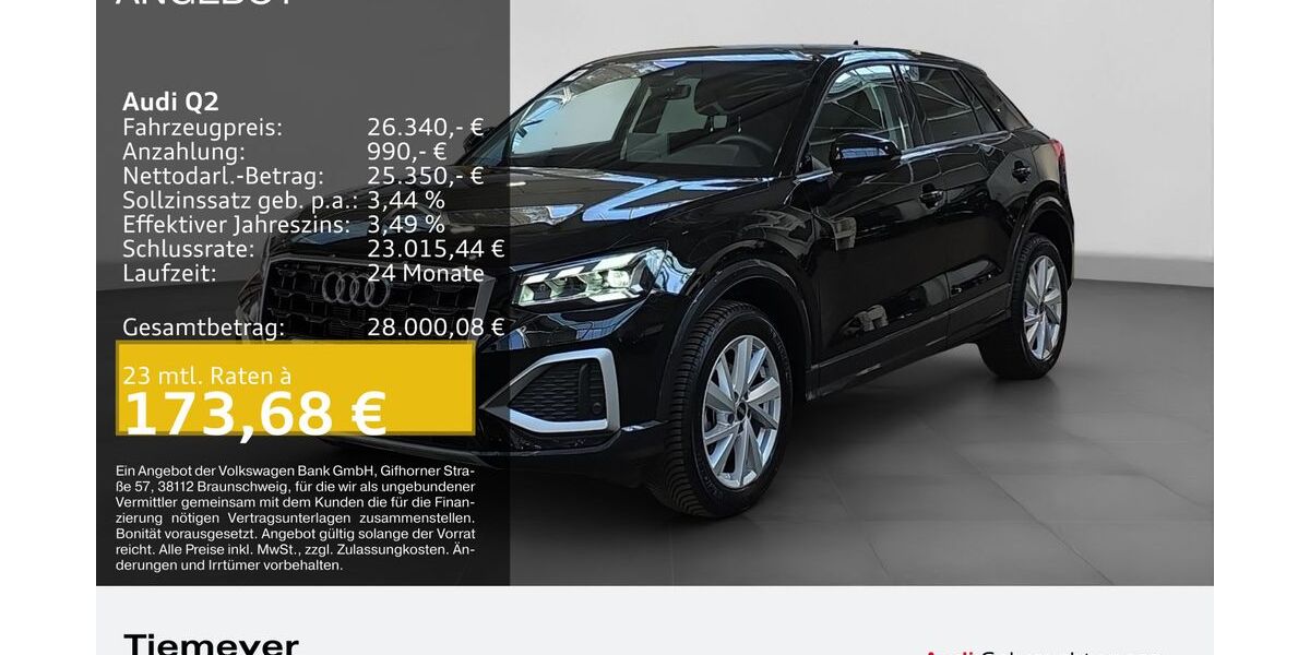 Audi Q2 6.462 km 26.340 &euro; Plettenberg 58840
