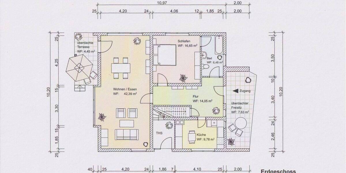 Etagenwohnung Bad Bevensen Medingen - 2 Zimmer, 167.500&euro; | Angebot:25909260