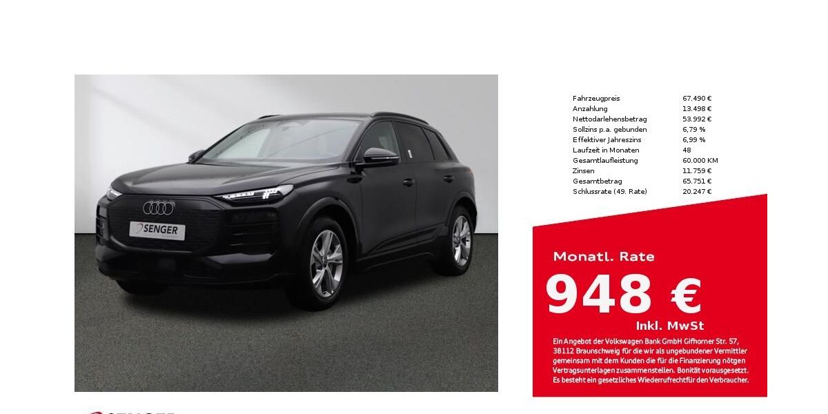 Audi Q6 e-tron 5.000 km 67.490 &euro; Münster 48153