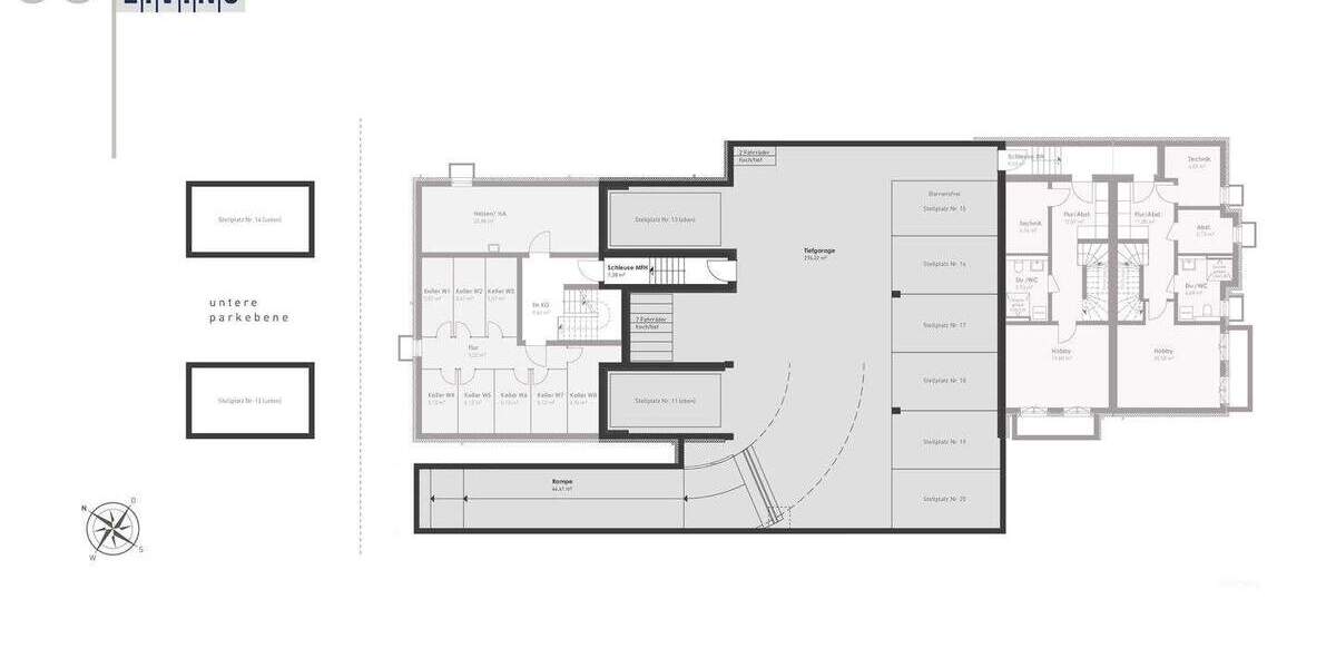 Etagenwohnung München Trudering-Riem - 2 Zimmer, 56 m&sup2;, 629.000&euro; | Angebot:25524244