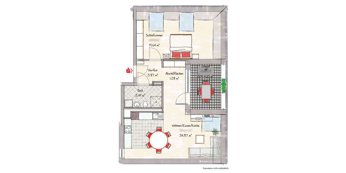 Wohnung zum Mieten in Berchtesgaden 1.230 € 68.1 m² 2 zimmer