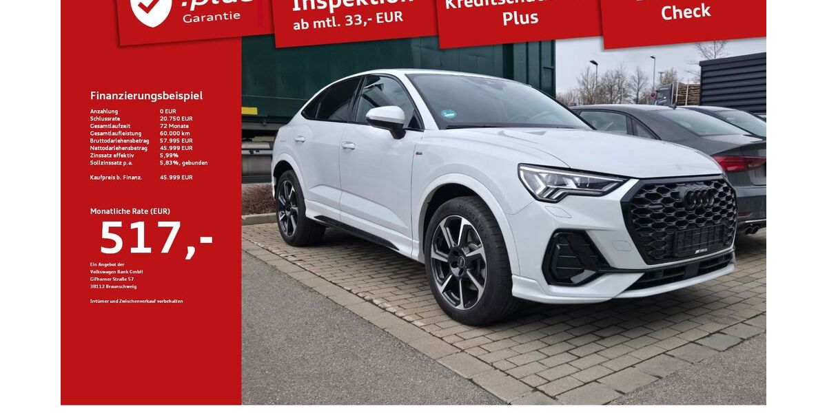 Audi Q3 17.000 km 45.999 &euro; Kempten 87437