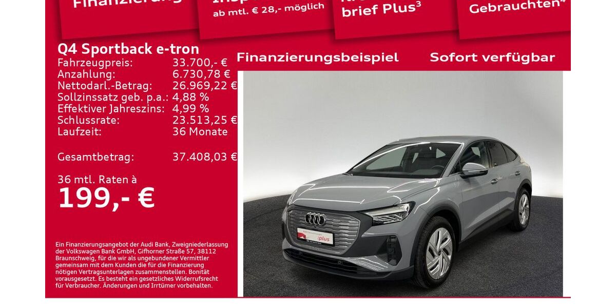 Audi Q4 e-tron 56.200 km 33.700 &euro; Berlin 10587