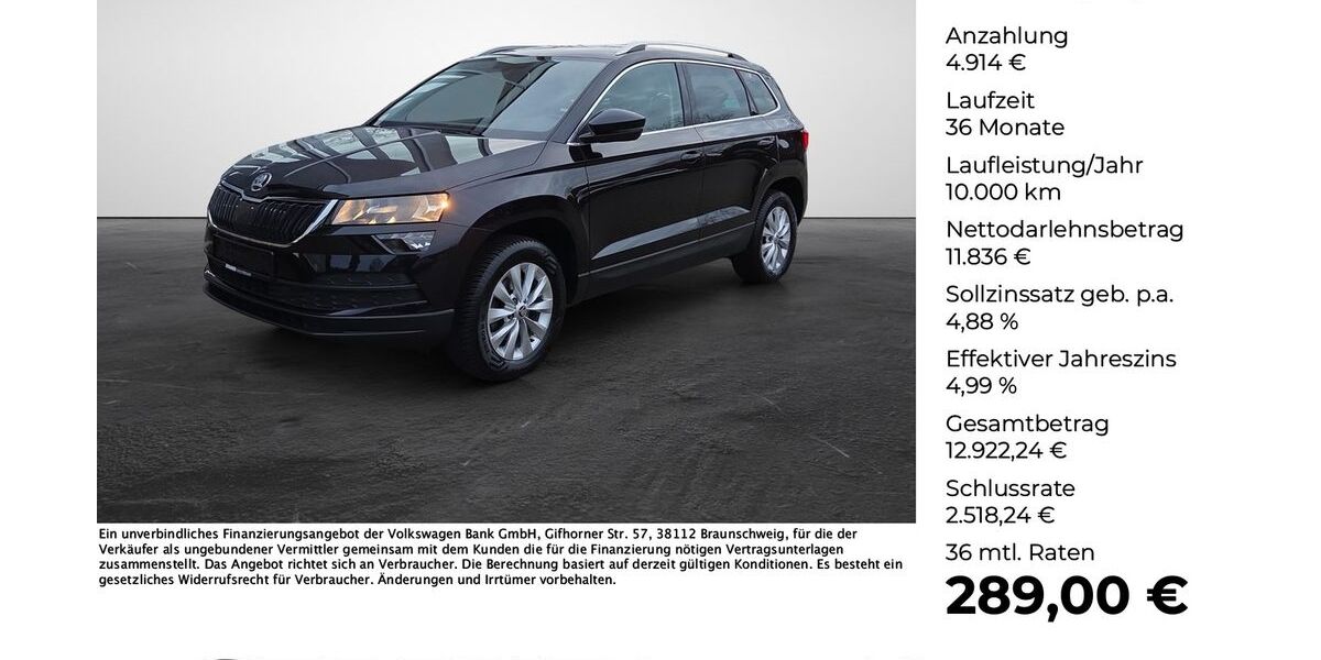Skoda Karoq 63.136 km 16.750 &euro; Lengerich 49525