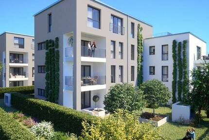 Neubau-Erstbezug 2-Zimmer-Whg mit Gartenanteil
