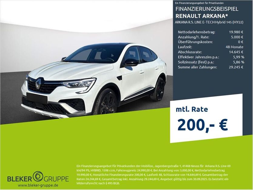 Renault Arkana 18.997 km 24.980 € Borken 46325