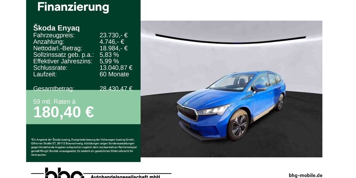 Skoda Enyaq 31.527 km 23.730 &euro; Freudenstadt 72250