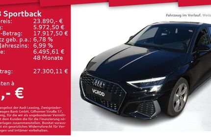 Audi A3 30.693 km 23.890 € Dresden 01067
