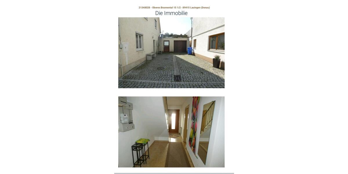 Einfamilienhaus Lauingen (Donau) - 7 Zimmer, 135 m&sup2;, 280.000&euro; | Angebot:26960801