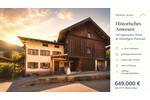 Bauernhaus, Landhaus Pfronten Kappel - 1 Zimmer, 210 m&sup2;, 649.000&euro; | Angebot:26806869