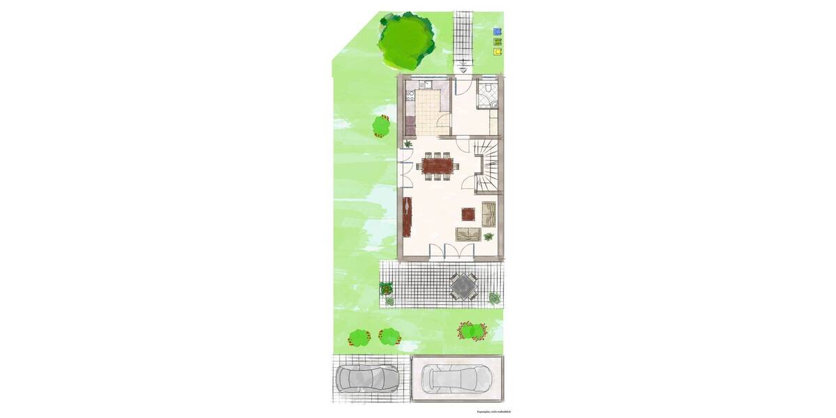 Doppelhaushälfte Stutensee Spöck - 5 Zimmer, 127 m&sup2;, 779.000&euro; | Angebot:25957209