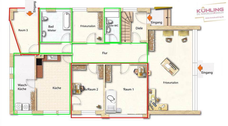 Gewerbeobjekt Vechta - 500&euro; | Angebot:25056802