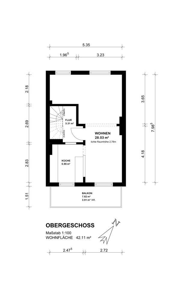 Reihenmittelhaus in HB-Walle Nähe Überseestadt, provisionsfrei