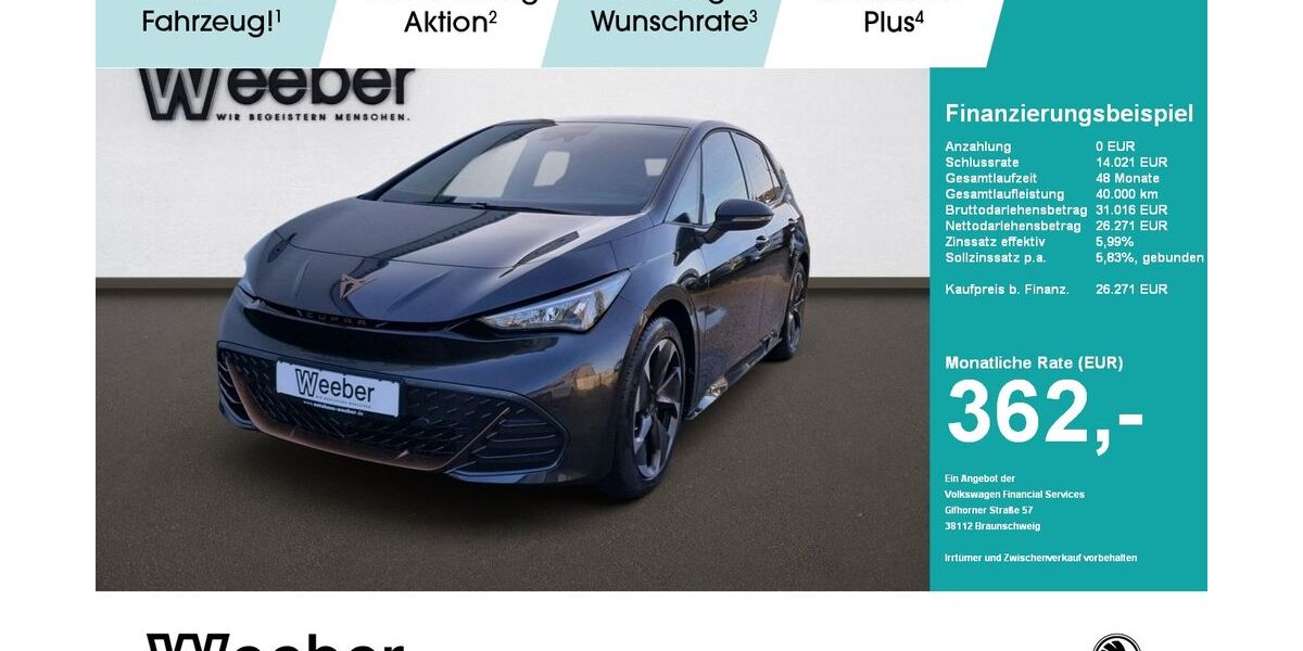 Cupra Born 40.648 km 25.250 &euro; Calw 75365