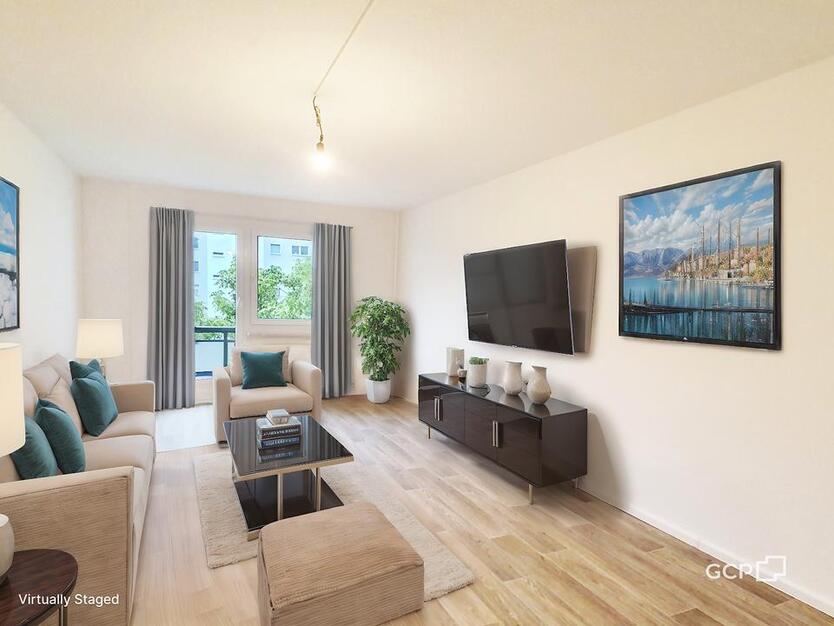 4-Zimmer-Wohnung im 3. Obergeschoss zu vermieten