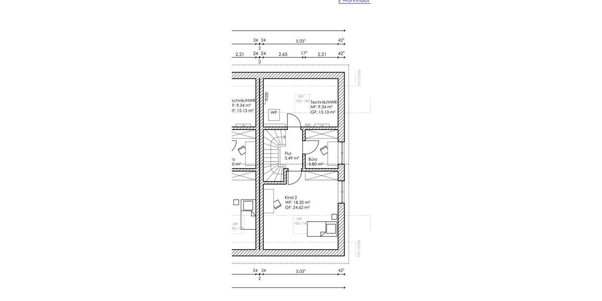 Vermietung: Neubau - Reihenhaus KFW 40 qng Niedrigenergiehaus 6.5 zimmer